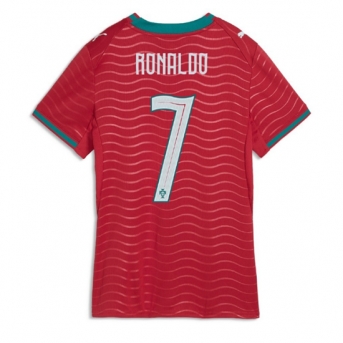 Billige Fotballdrakt Portugal Cristiano Ronaldo #7 Replika Hjemmedrakt Dame VM 2026 Kortermet